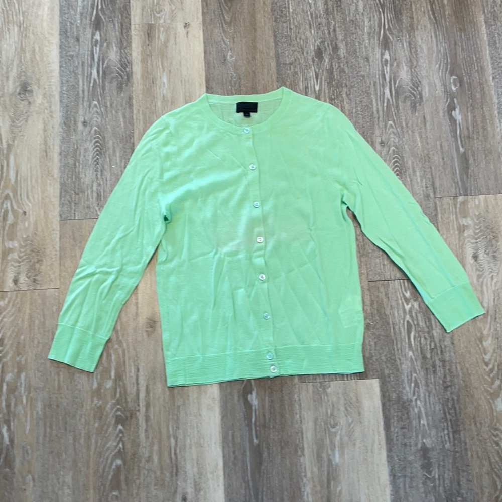 J crew cashmere sweater cardigan